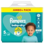 Pampers Baby Dry Nappies Size 5 Jumbo+ Pack (72 Piece)